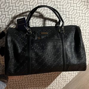 ADRIENNE VITTADINI Travel Bag Embossed Duffel